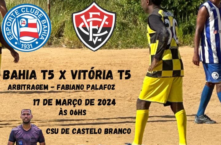 BA-VI no CSU: Bahia T5 e Vitória T5 se Preparam para um Confronto Épico!