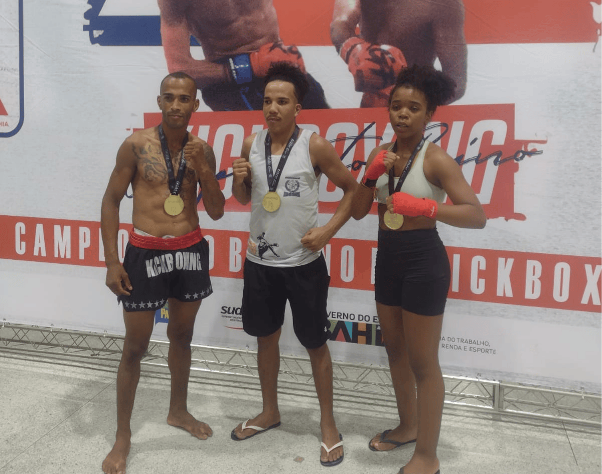 Três vitórias e muita garra! Jogo de Cintura Brilha na 1ª Etapa do Baiano de Kickboxing