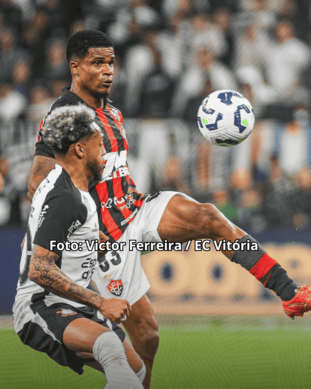 Vitória empata com o Corinthians e sai da zona de rebaixamento