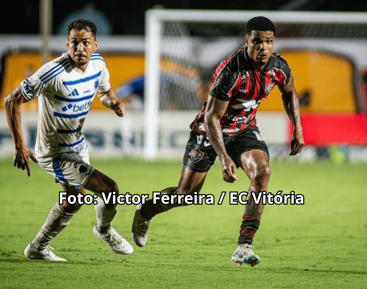 Com 1 a mais não está funcionando: Vitória novamente tropeça estando em vantagem numérica