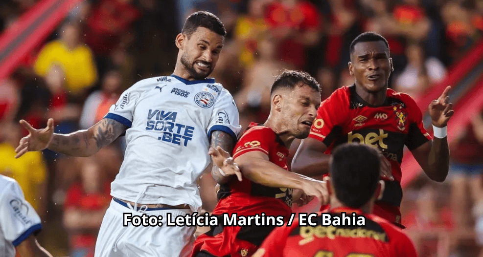 Bahia empata com Sport em jogo pouco inspirado na Ilha do Retiro