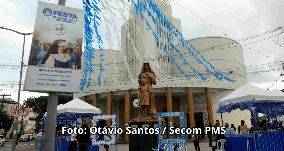 Programação cultural da Festa de Santa Dulce dos Pobres terá apresentações de forró, música religiosa e clássica