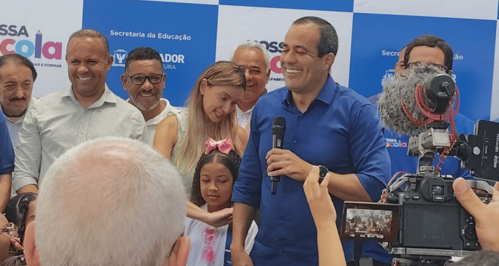Nova estrutura do Colégio Municipal Conselheiro Luiz Rogério é inaugurada com a presença do Prefeito Bruno Reis