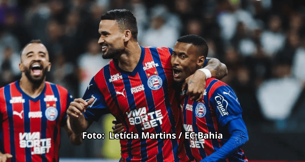Triunfo com autoridade! Bahia faz grande jogo e vence o Corinthians fora de casa