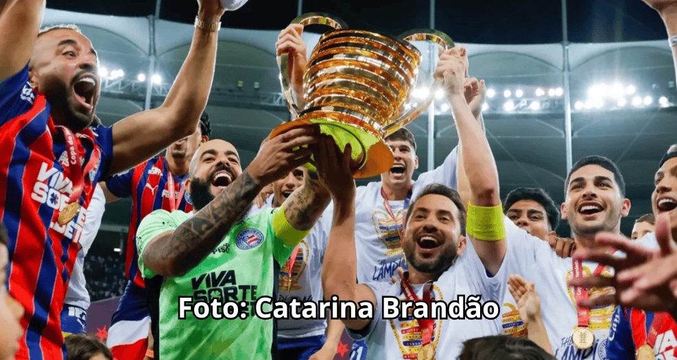 Pentacampeão! Bahia atropela o Confiança e conquista a Copa do Nordeste