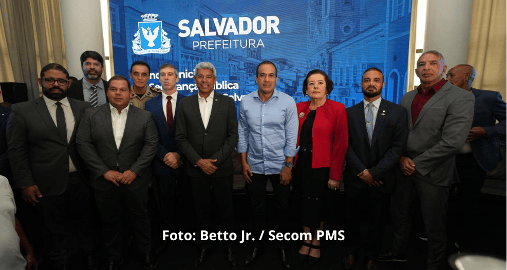 Prefeitura de Salvador lança Plano de Segurança Pública com 241 ações e orçamento de R$ 14,3 bilhões até 2035